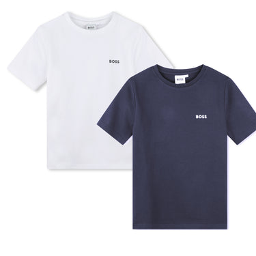 Set de 2 playeras para niño y adolescente Boss marino